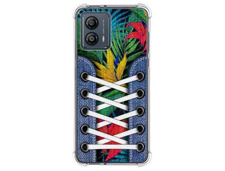 Funda Silicona para Motorola Moto G53 5G Diseño Zapatillas 12 Dibujos TUMUNDOSMARTPHONE
