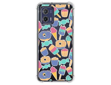 Funda Silicona para Motorola Moto G73 5G Diseño Dulces 02 Dibujos TUMUNDOSMARTPHONE