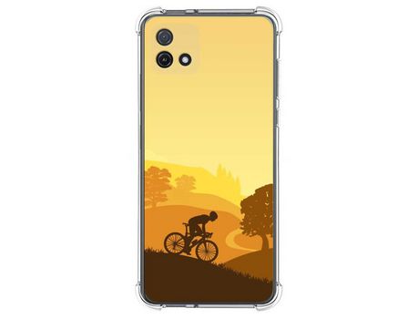 Funda Silicona para Oppo A16K Diseño Ciclista Dibujos TUMUNDOSMARTPHONE