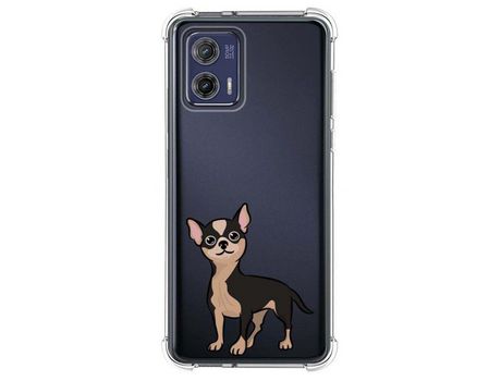 Funda Silicona para Motorola Moto G73 5G Diseño Perros 05 Dibujos TUMUNDOSMARTPHONE