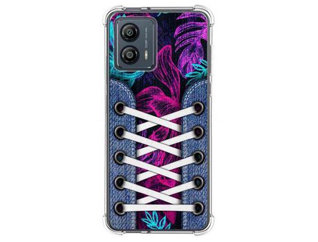 Funda Silicona para Motorola Moto G53 5G Diseño Zapatillas 07 Dibujos TUMUNDOSMARTPHONE