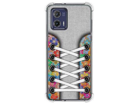 Funda Silicona para Motorola Moto G73 5G Diseño Zapatillas 04 Dibujos TUMUNDOSMARTPHONE