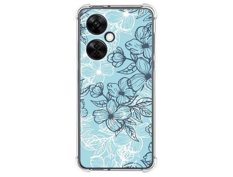 Funda Silicona para Oneplus Nord Ce 3 Lite 5G Diseño Flores 03 Dibujos TUMUNDOSMARTPHONE