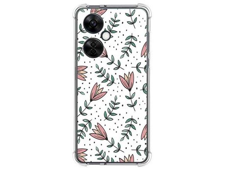 Funda Silicona para Oneplus Nord Ce 3 Lite 5G Diseño Flores 01 Dibujos TUMUNDOSMARTPHONE