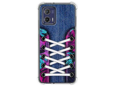 Funda Silicona para Motorola Moto G73 5G Diseño Zapatillas 06 Dibujos TUMUNDOSMARTPHONE