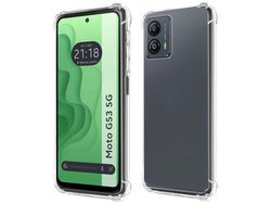Funda Silicona Transparente para Motorola Moto G53 5G TUMUNDOSMARTPHONE