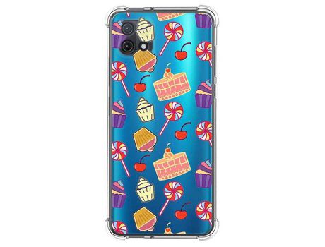 Funda Silicona para Oppo A16K Diseño Dulces 01 Dibujos TUMUNDOSMARTPHONE
