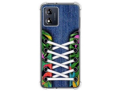 Funda Silicona para Motorola Moto E13 Diseño Zapatillas 13 Dibujos TUMUNDOSMARTPHONE