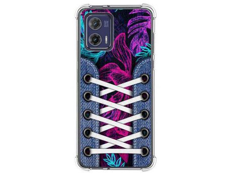 Funda Silicona para Motorola Moto G73 5G Diseño Zapatillas 07 Dibujos TUMUNDOSMARTPHONE