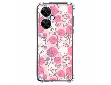 Funda Silicona para Oneplus Nord Ce 3 Lite 5G Diseño Flores 07 Dibujos TUMUNDOSMARTPHONE