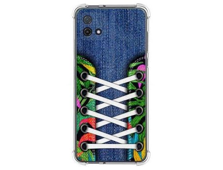 Funda Silicona para Oppo A16K Diseño Zapatillas 13 Dibujos TUMUNDOSMARTPHONE