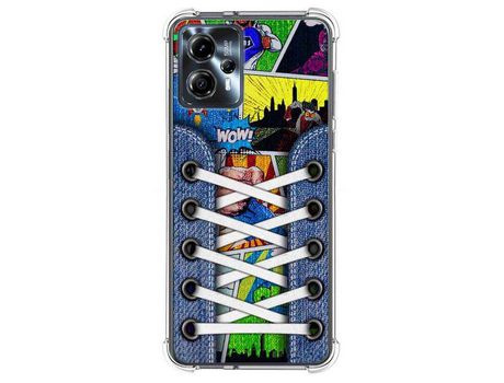 Funda Silicona para Motorola Moto G13 Diseño Zapatillas 14 Dibujos TUMUNDOSMARTPHONE