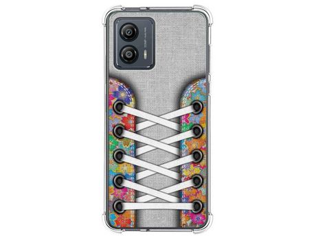 Funda Silicona para Motorola Moto G53 5G Diseño Zapatillas 04 Dibujos TUMUNDOSMARTPHONE