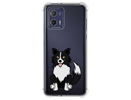 Funda Silicona para Motorola Moto G73 5G Diseño Perros 01 Dibujos TUMUNDOSMARTPHONE