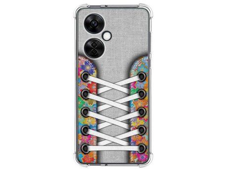 Funda Silicona para Oneplus Nord Ce 3 Lite 5G Diseño Zapatillas 04 Dibujos TUMUNDOSMARTPHONE