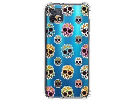 Funda Silicona para Oppo A16K Diseño Catrina Dibujos TUMUNDOSMARTPHONE