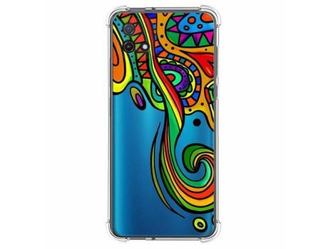 Funda Silicona para Oppo A16K Diseño Colores Dibujos TUMUNDOSMARTPHONE