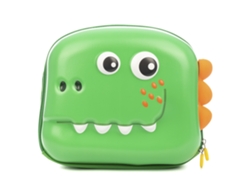 Mochila infantil con diseño de dinosaurio. Con espalda y correas acolchadas, transpirables y ajustables.