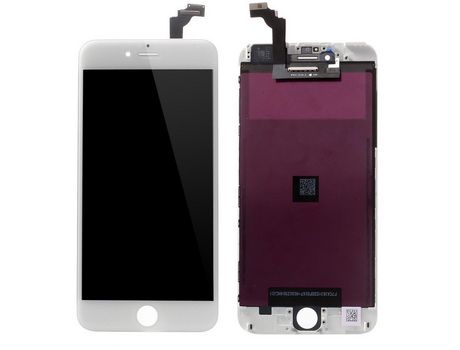 Pantalla LCD de Reemplazo DIGITAL BAY com Flex + Frame para iPhone 6 Plus Branco