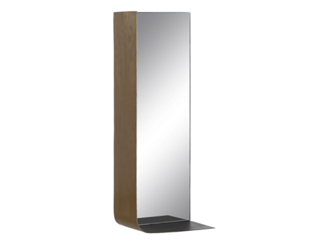Espejo de Pared BIGBUY HOME 89540 (Negro - 20x12x50cm)