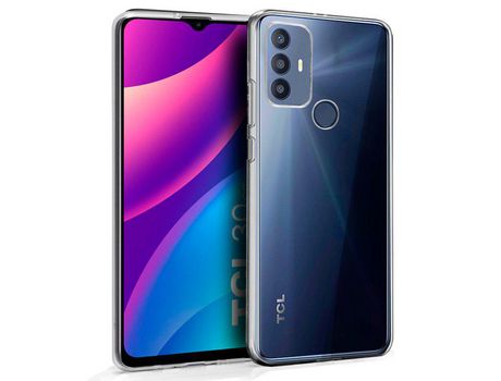 Carcasa de Silicona para TCL 30 SE / 30E / 305 / 306 Transparente