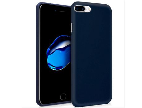 Carcasa de Silicona COOL para iPhone 7 Plus / iPhone 8 Plus Azul