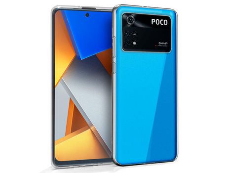 Carcasa de Silicona para Xiaomi Poco M4 Pro Transparente