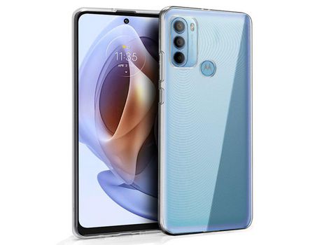 Carcasa de Silicona COOL para Motorola Moto G31 / G41 Transparente