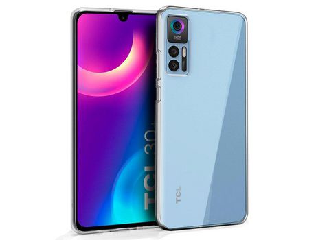 Carcasa de Silicona COOL para TCL 30 Plus / 30 / 30 5G Transparente