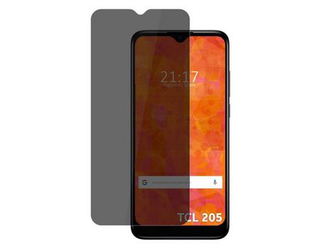 Protector Pantalla Hidrogel Privacidad Antiespías para Tcl 205 TUMUNDOSMARTPHONE