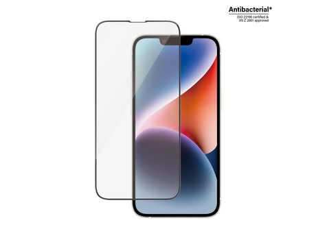 PANZERGLASS Protector de Pantalla para iPhone 14 | 13 | 13 Pro | Ultra-Wide Fit w. EasyAligner
