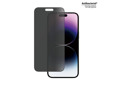 PANZERGLASS Privacy Protector de Pantalla para iPhone 14 Pro Max | Ultra-Wide Fit