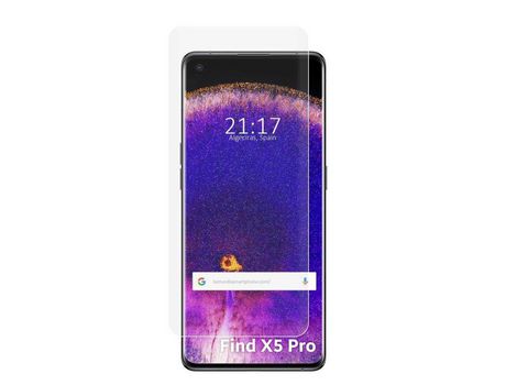 Protector Cristal Templado Completo Curvo Uv Full Glue Oppo Find X5 Pro 5G TUMUNDOSMARTPHONE