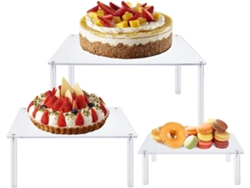 Soporte acrílico para tartas | Soporte para tartas, cupcakes y postres, Gokoco