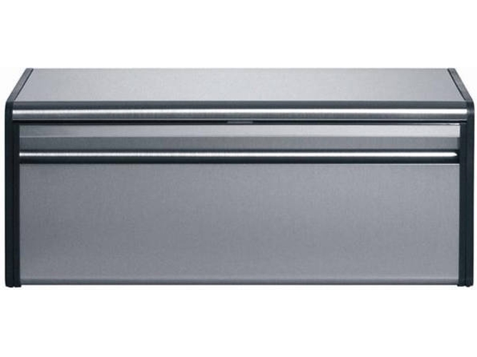 Recipiente de Cocina BRABANTIA Matte Steel Fall Front Bread Box