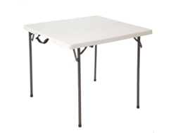 Mesa Plegable Multiusos Ultrarresistente LIFETIME (86 x 86 x 73,5 cm)