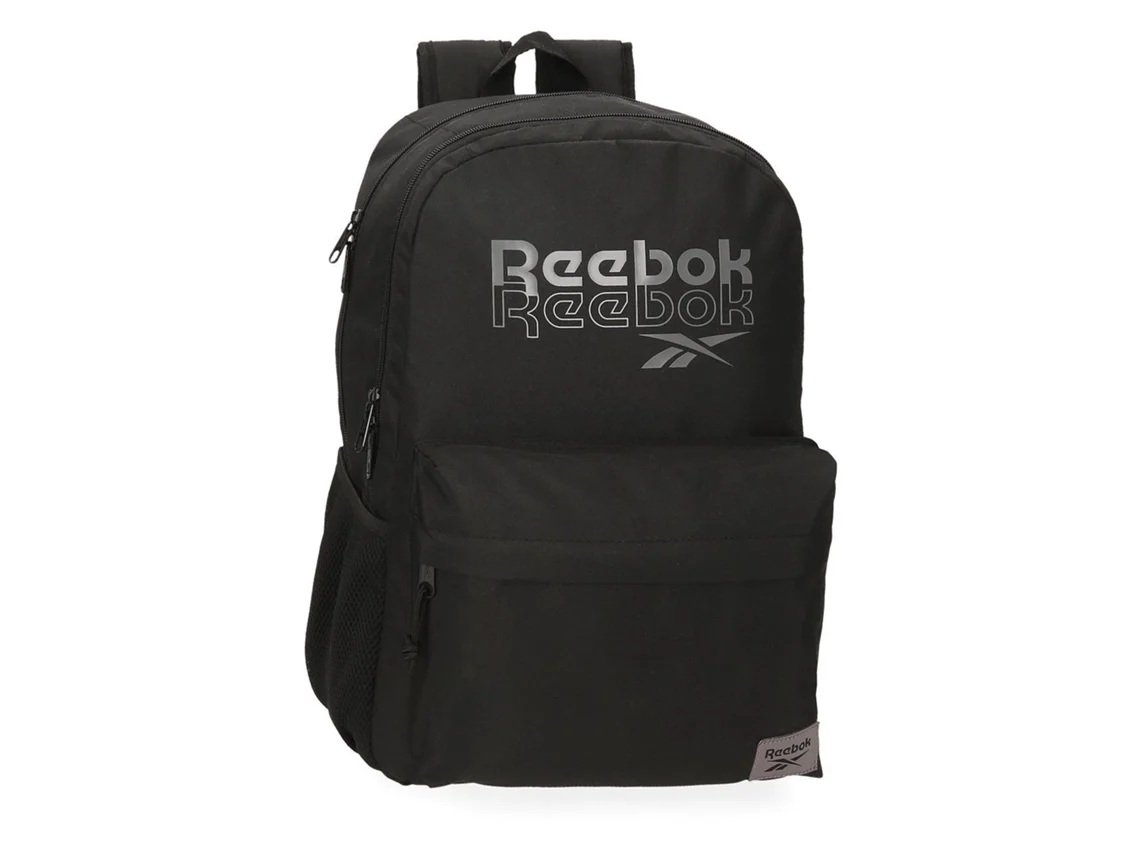 Mochila escolar adaptable Reebok Melbourne 44 cm negra