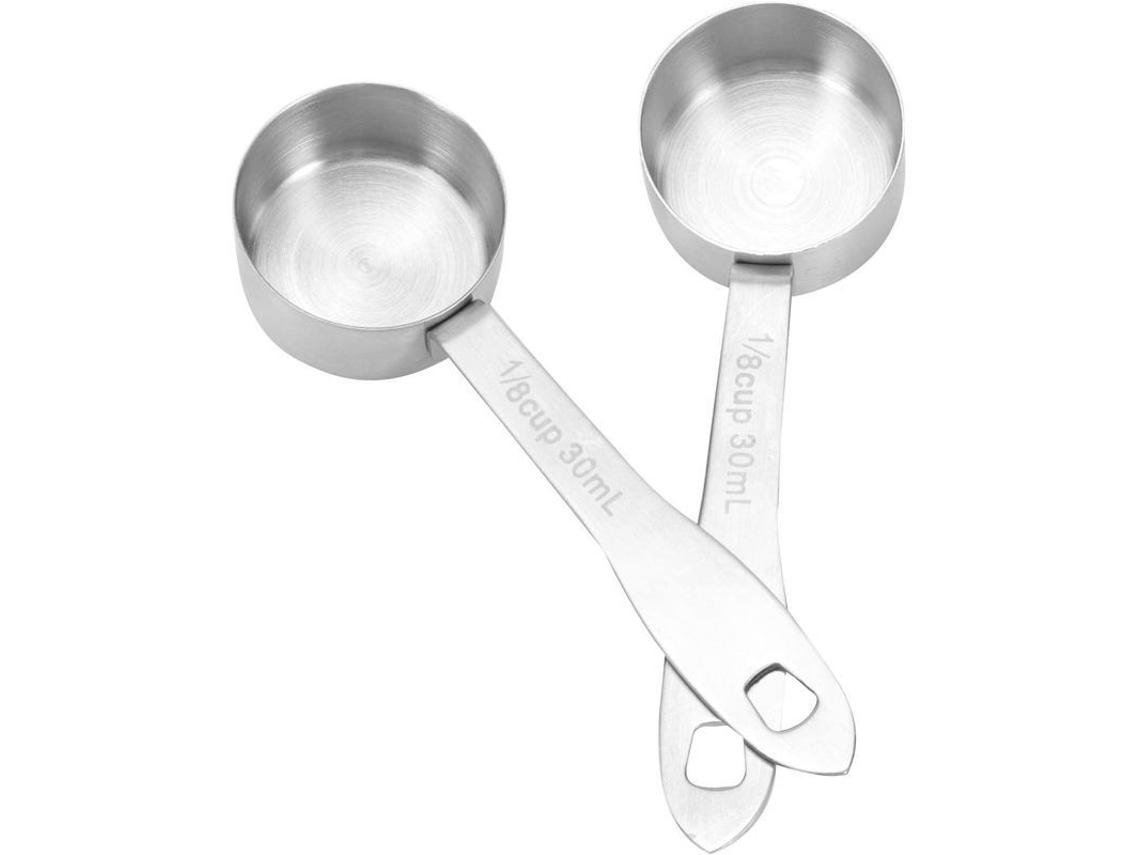 Cuchara Medidora De Café De Acero Inoxidable De 30 Ml (2 Cucharadas)
