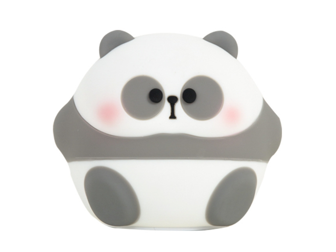 Luz nocturna Led de silicona Mr.Pa animales Panda lámpara de silicona de dibujos animados lámpara de sincronización recargable por USB BISBISOUS