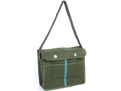 Correa De Hombro Ajustable, 4 Bolsillos, Portaherramientas De Electricista Verde Militar, Bolsa De