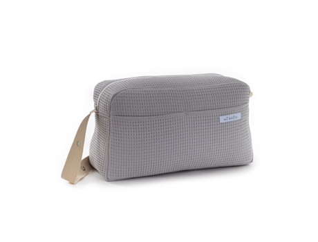 Bolsa organizadora para carro de bebé MI BOLLITO Gris claro 15 x 24 x 40 cm