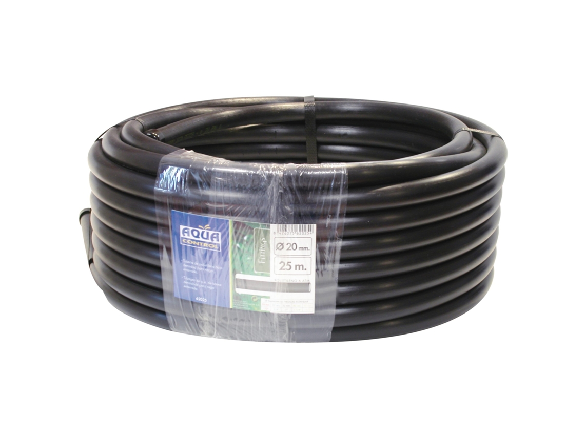 Tubo Liso Negro 25 Mm AQUA CONTROL