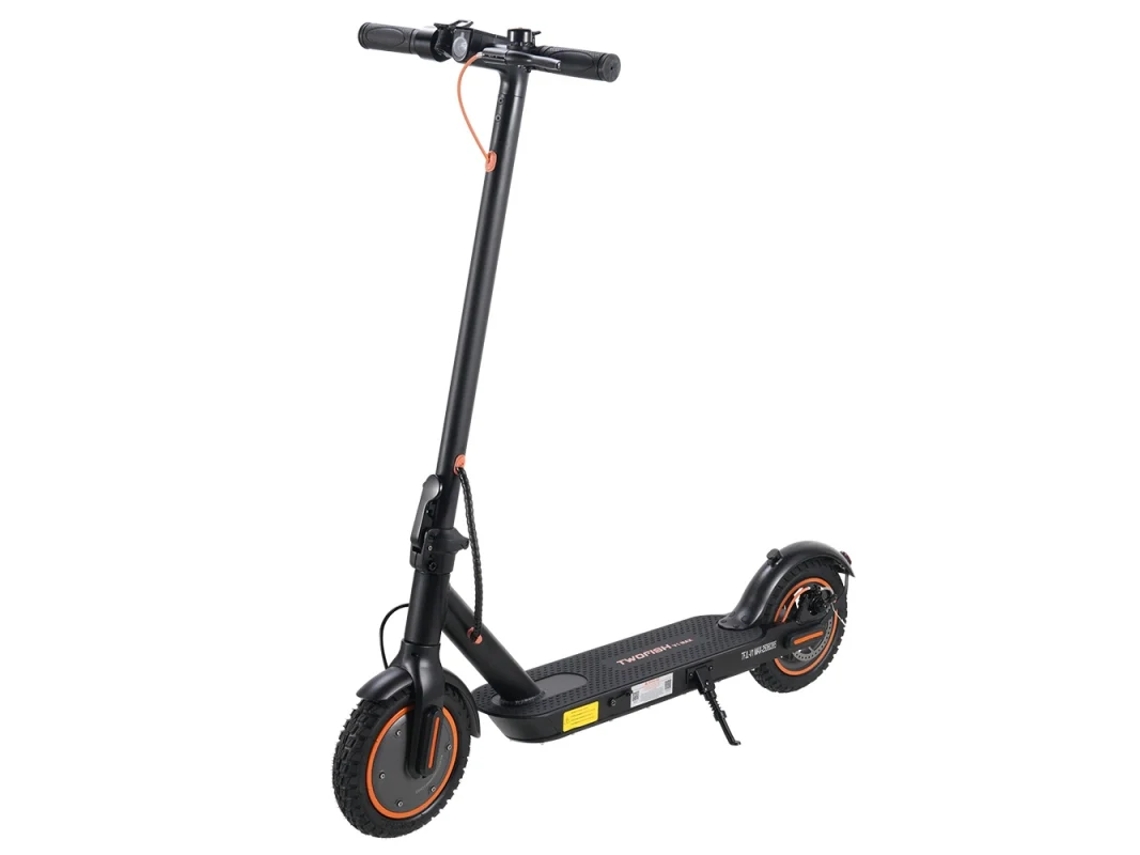 Patinete eléctrico Twofish V1 Max, motor de 400 W, batería de 36 V y 10,4 Ah, llanta de 10 pulgadas