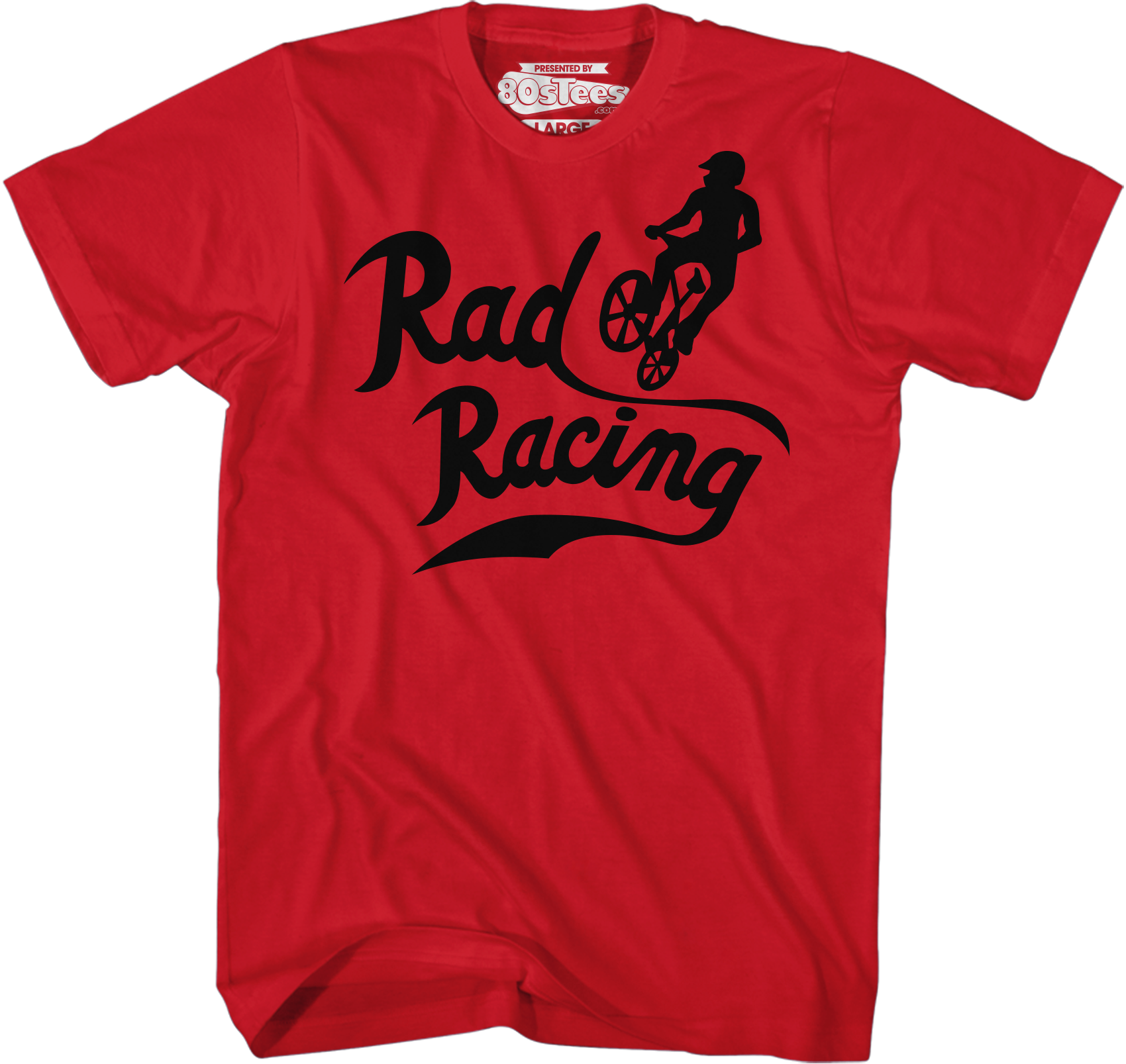 Camiseta Unisexo DEEPSTONE Rad Racing Rojo (S)