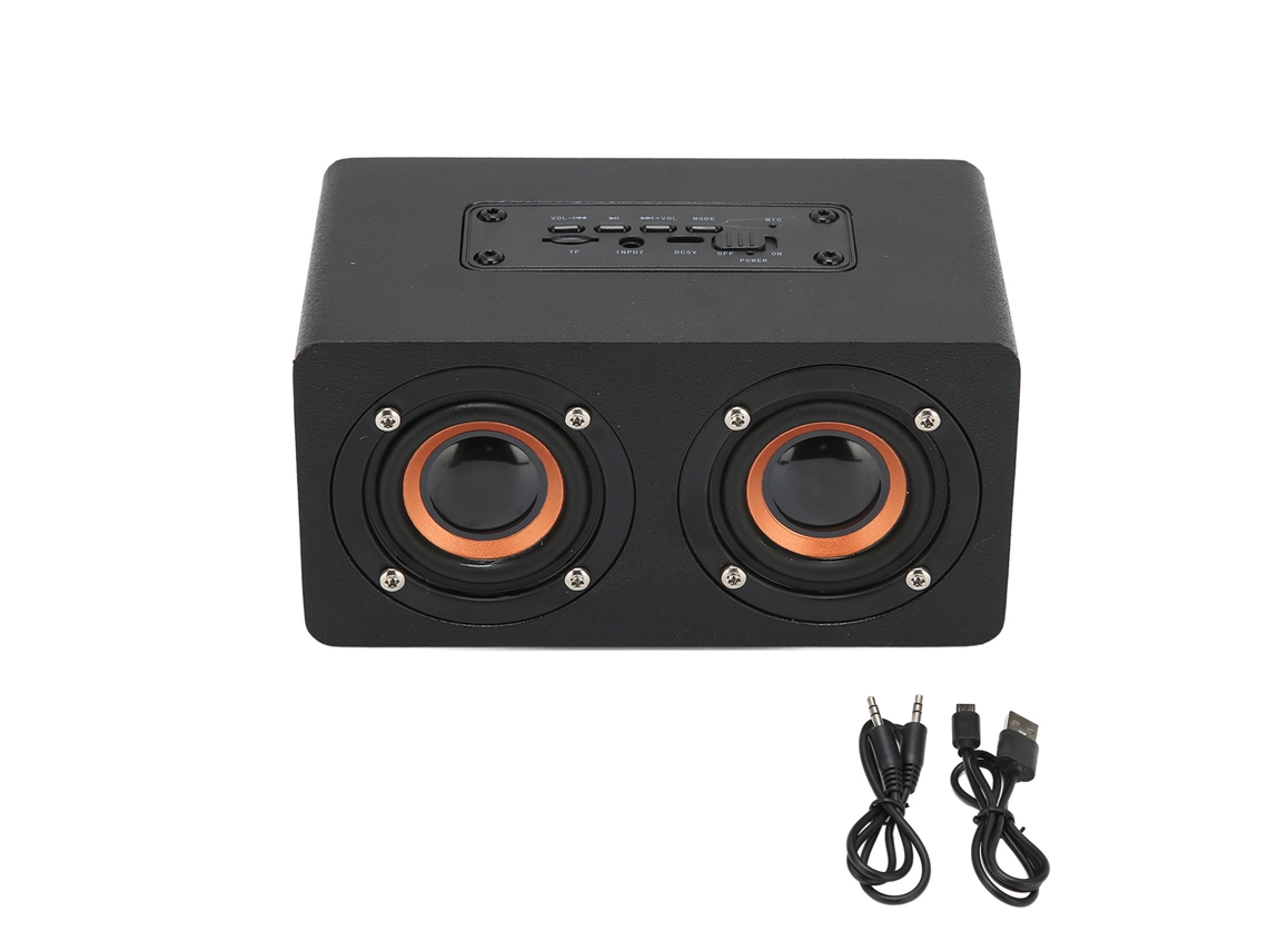 Altavoz Bluetooth Inalámbrico De Estilo Retro Con Micrófono Para Karaoke Y Fiestas En Casa.