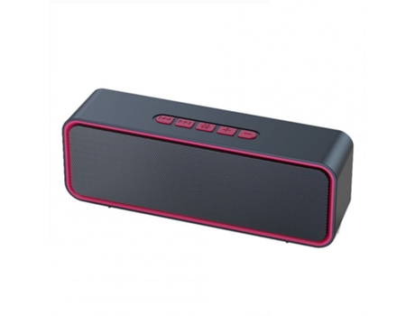 Altavoz Bluetooth S11 inalámbrico al aire libre portátil Mini Fm Radio soporte de Audio Subwoofer negro rojo