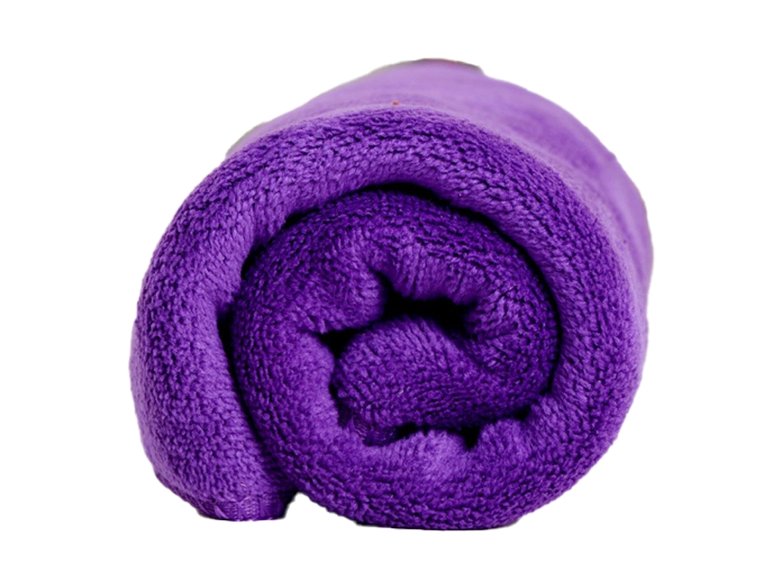 Toalla TRUYUETY Cabello Ultra Absorbente Secado Rápido Lana Rosa (Talla Única)