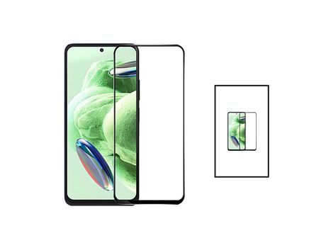 Conjunto de Protectores de Pantalla para Oppo Oneplus Nord Ce 3 Lite GIFT4ME Vidrio Templado Negro (2un)