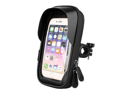 Suporte de Teléfono para Bicicleta À Prueba de Agua de 6,4 Pulgadas Guiado de Motocicleta