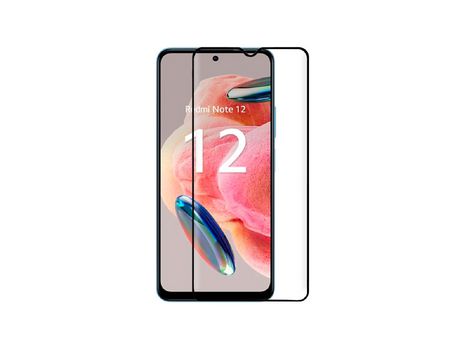 Protector de Pantalla XIAOMI Redmi Note 12/12 5G/Poco X5 5G Full Screen Black Glass Film